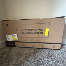 Z-EDGE UG34 34in Curved WQHD 3440x1440 Gaming Monitor 165Hz 1ms 21:9 picture