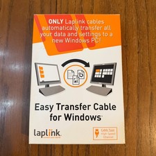 Laplink Easy Transfer Cable for Windows High-Speed Ethernet New Sealed PC picture
