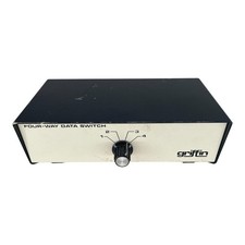 Vintage Griffin Four-Way Data Switch DB-25 Manual Selector Universal Data System picture