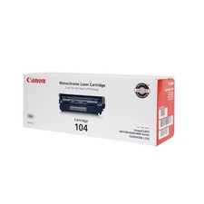 Genuine Canon 104 Black Toner, Brand New Sealed Box, We Ship Fast picture