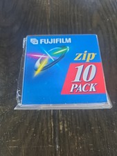 FUJIFILM ZIP 100MB DISK IBM FORMATTED Brand New 10 Pack Sealed picture