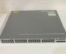 Cisco WS-C3850-48T-S 48 Switch w/C3850-NM-4-1G picture
