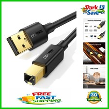 5ft USB A to USB B Printer Cable - Corrosion Resistant, Universal Compatibility picture
