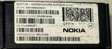 NEW NOKIA 3HE10550AARA01 QSFP28 100GBASE-LR4 10km Transceiver IPU3BFUEAA picture