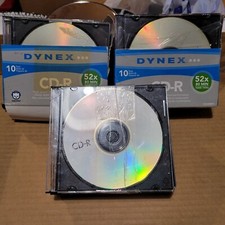 Dynex CD-R 10 Pack With Jewel Cases 80 Min 700 MB picture