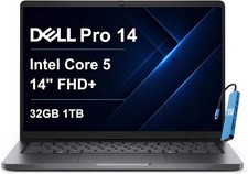 Dell - Upgraded - Pro 14'' FHD+ - Intel Core 5 120U - 32GB Memory - 1TB SSD picture