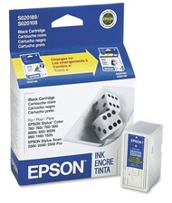 Epson Inkjet Cartridge S189108/S020189/S020108 Black New Lot Of 4 picture