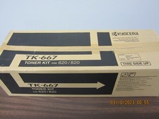 Genuine OEM Kyocera TK-667 Black Toner Cartridge For TASKalfa 620 TASKalfa 820 picture