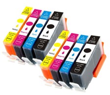 8PK Ink Cartridge + chipCombo Set for 564XL Photosmart 6510 6512 6515 6520 6525 picture
