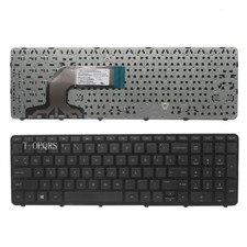New HP 15-F305DX 15-F337NR 15-F355NR 15-F337WM 15-F387WM US Keyboard With Frame picture