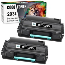2x MLT-D203L Toner Cartridge For Samsung 203L ProXpress SL-M3320ND M3820 M3370FD picture