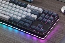 DROP CTRL High-Profile V2 Wired Mechanical Keyboard RGB Black Holy Panda X Clear picture