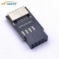 Motherboard USB2.0 9Pin to TYPE-C A-KEY Fron USB3.2 TYPE-E USB 2.0 Extender Card picture
