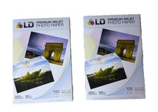 2 Packs Premium Inkjet Photo Paper, 4