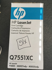 HP Laser Jet Q7551XC Print Cartridge New  overstock 30 day wty picture