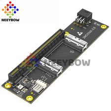 PCI- Express PCIe 5.0 x16 to Dual MCIO SFF-1016 Adapter Card picture