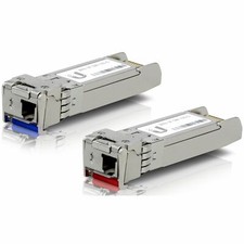 Ubiquiti UF-SM-10G-S transceiver SFP+ 10G module SM 1270/1330nm 10km LC (1 pair) picture