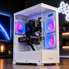 Custom Build ARGB Desktop i7 PC 32 GB RAM 1TB SSD RTX 5060 Win11 GAMING READY picture