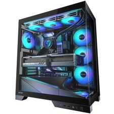 Okinos Aqua 9, ATX PC Case, 5 × 120mm ARGB PWM Fan Pre-Installed, Support T picture
