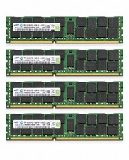 64GB Samsung M393B2G70BH0-YH9 (4x16GB) 2Rx4 PC3L-10600R DDR3-1333MHz SERVER RAM picture