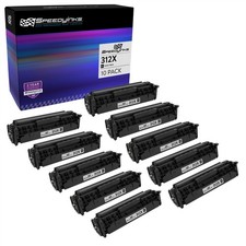 10PK Reman Replacement Laser Toner Cartridge for HP 312X CF380X HY Black picture