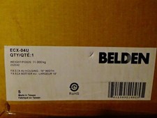 Belden ECX-04U Patch Panel Housing, Front Sliding Drawer Access picture