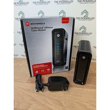 Motorola SURFboard eXtreme Cable Modem SB6121 DOCSIS 3.0 Black 160 Mbps picture