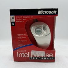 E10 Microsoft Intellimouse Trackball - Vintage Classic picture