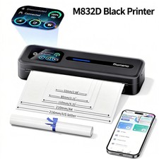 Phomemo M832D Portable Touchscreen Thermal Printer A4 US Letter Android/PC picture