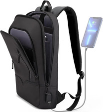 Backpack for Men, Business Slim Computer Bag for 15.6 Inch Laptop picture
