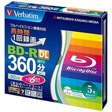Mitsubishi Chemical Media VBR260RP5V2 BD-R product for recording. picture