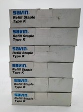 lot of 6 savin refill staple type k 9859 picture