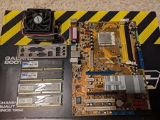 Asus M2N4-SLI Rev 1.02G nForce4 + Athlon X2 4200+ + 3GB COMBO  picture