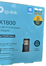 TP-Link AX1800 Wi-Fi 6 Archer TX20U Nano 2.4G/5G Dual-Band Wireless USB Adapter picture