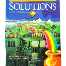 Intel Corp Solutions Vintage Computer Tech Magazine 1983 Multibus iAPX 286 EPROM picture