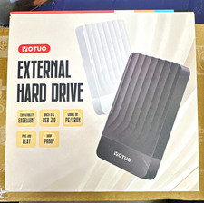 YOTUO 750GB Portable External HDD USB 3.0/USB-C Plug & Play Drop Proof Black picture