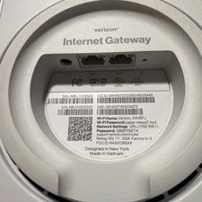 Verizon 5G LTE Internet Gateway Home Router Wi-Fi Hotspot White (USED) No Box picture