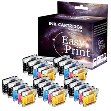 25-PacK LC61 Ink Cartridge fits Brother DCP-365CN DCP-6690CN MFC-795CW MFC-990CW picture