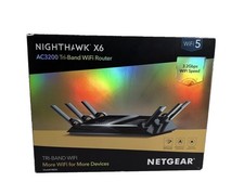 NETGEAR Nighthawk X6 R8000 AC3200 Tri-Band WiFi Router - BRAND NEW IN BOX picture