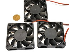 3 Pieces 6015 12v 60mm 6cm pc case 2pin cooling heatsink 6015 Fan A43 picture