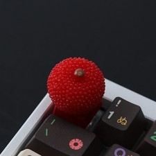 Fruit Artisan Resin Keycap Handmade Custom MX Cherry Mechanical Keyboard picture