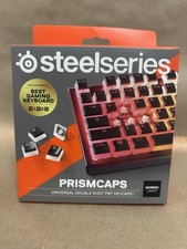 NORDIC layout - SteelSeries PRISMCAPS Keycap Set - Double Shot PBT, Black picture