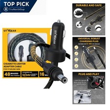Starlink Mini Car Adapter 12V Power Cable 10ft Braided Lighter to DC for Star... picture