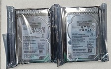 Lot of 2 HPE 765872-001 1TB SAS 7.2K SFF SC 512e DS HDD Drives - Refurbished picture
