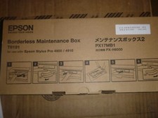 Genuine Epson T6191/PX17MB1 Borderless Maintenance Box Stylus Pro 4900 4910 picture