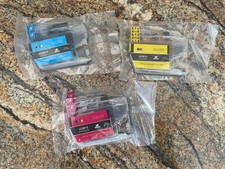 Ikong LC3013 Lot of 3 Sealed Ink Cartridges: Magenta, Yellow, Cyan picture