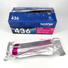 NEW GENUINE - BROTHER TN436M MAGENTA TONER CARTRIDGE - TN-436M - SEALED BAG picture