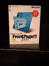 Microsoft FrontPage 2000 CD Web Design Software English Windows 95/98/NT picture