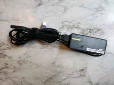 TEN (10) Lenovo Square Yellow Slim Tip OEM 65W 20V 3.25A AC Charger Adapter picture