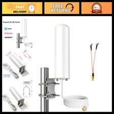 High Gain 10dBi 4G LTE 5G TS9 Omnidirectional Antenna for Hotspots & Routers picture